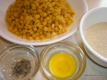 ingredients for filling pooran poli